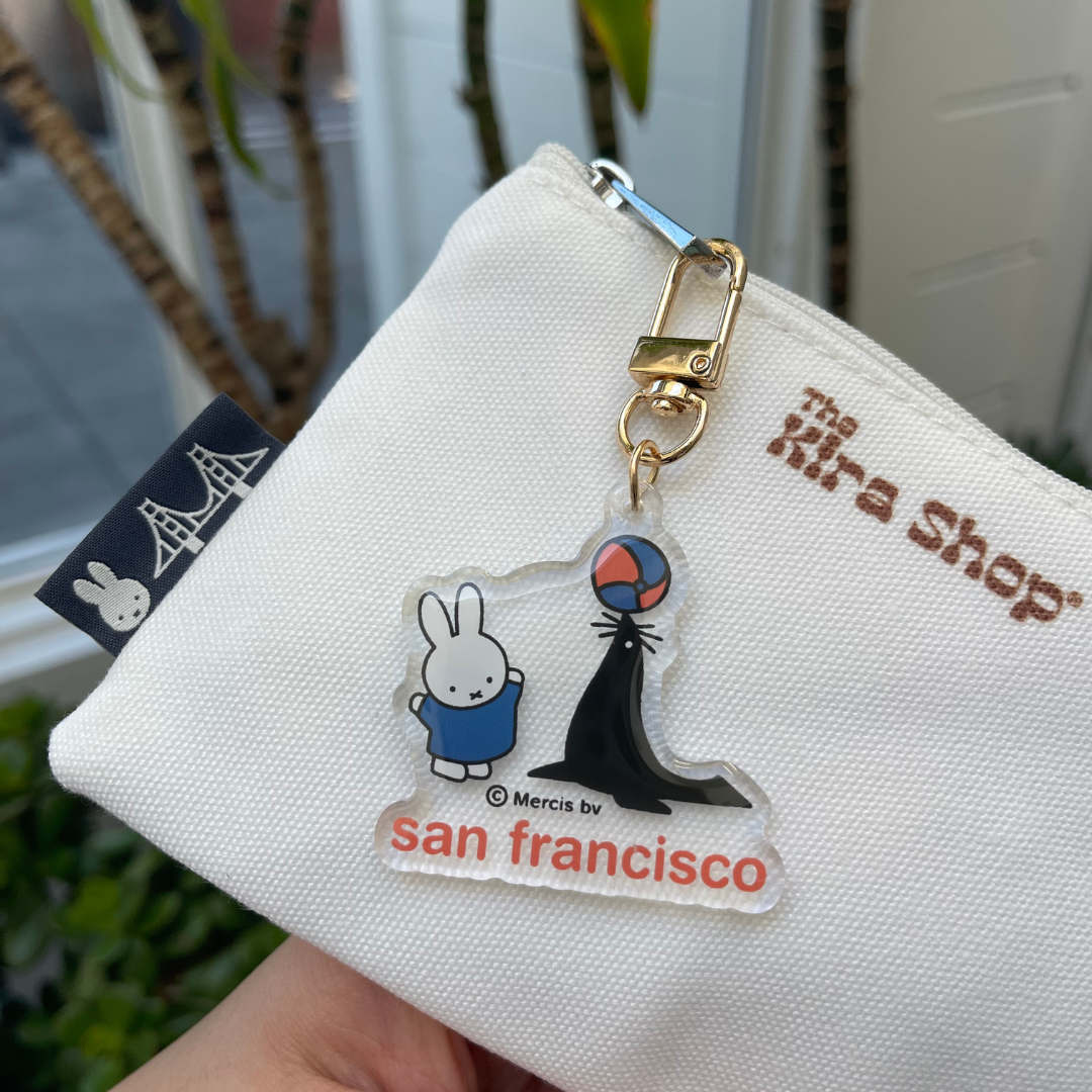Miffy SF Seal Keychain