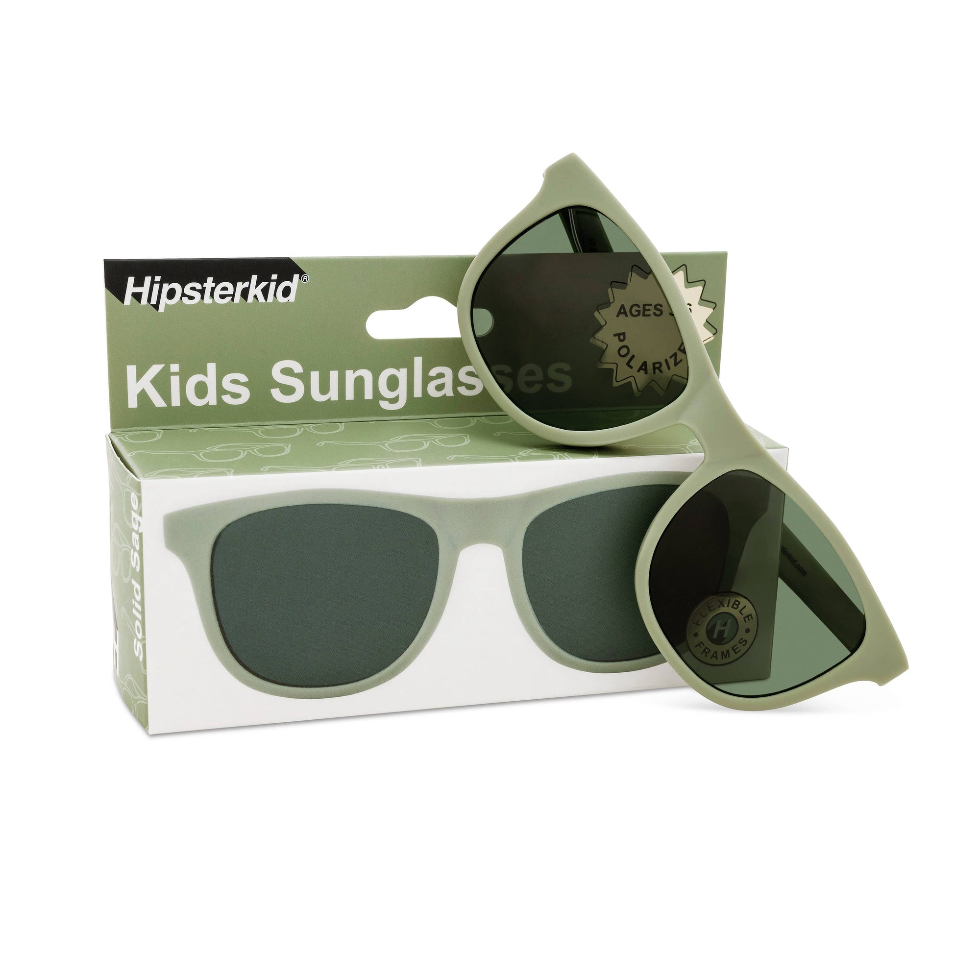 Wayfarer Sunglasses, Sage