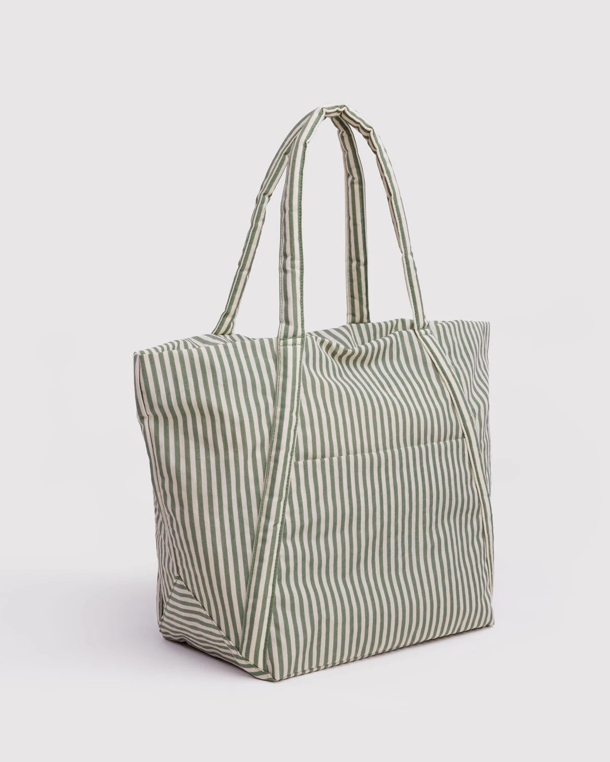 Cloud Bag, Sage Stripe