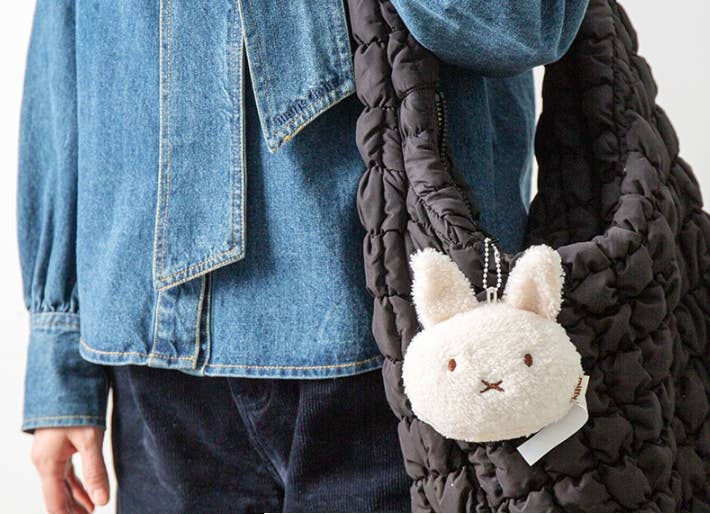 Boris Plush Mirror Keychain