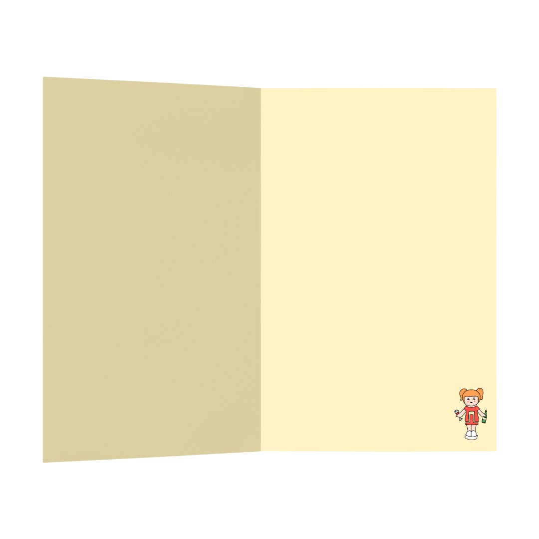 Polly's birthday House Party Card