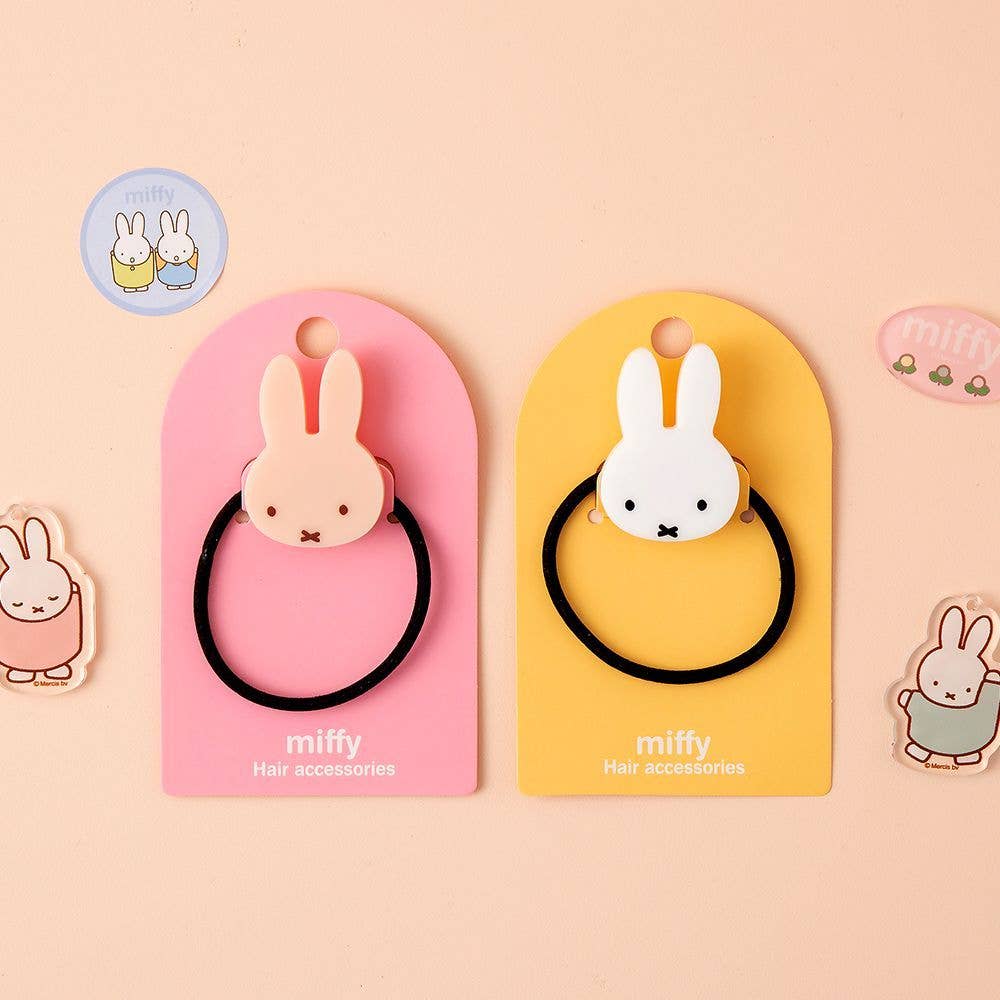 Miffy Hair Ties, Pink
