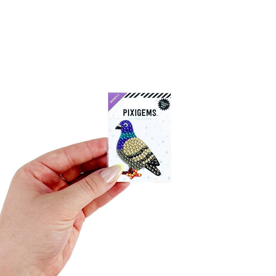 Presley Pigeon Pixiegem Keychain