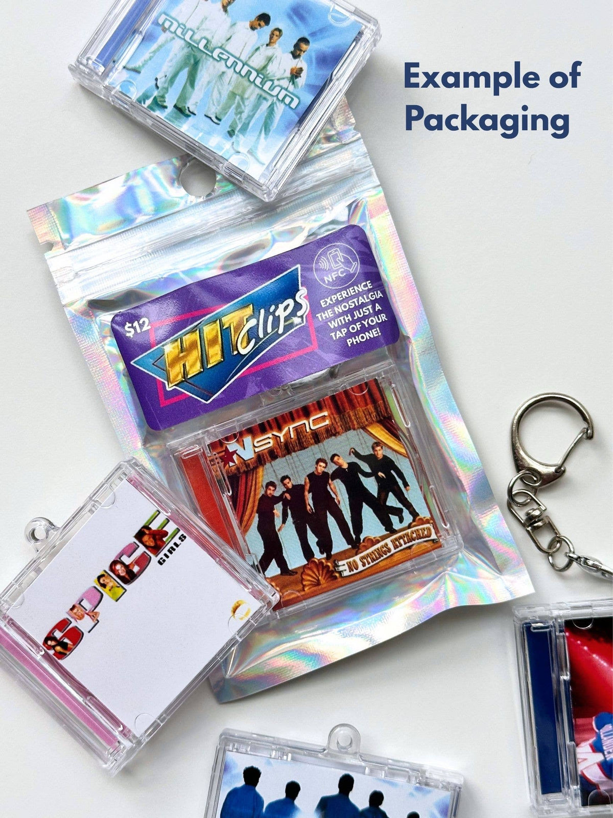 'Hit Clips' Mini CD Case Keychain, Destiny's Child Survivor, Independent Women