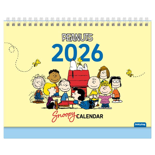 Peanuts Snoopy 2026 Desk Calendar