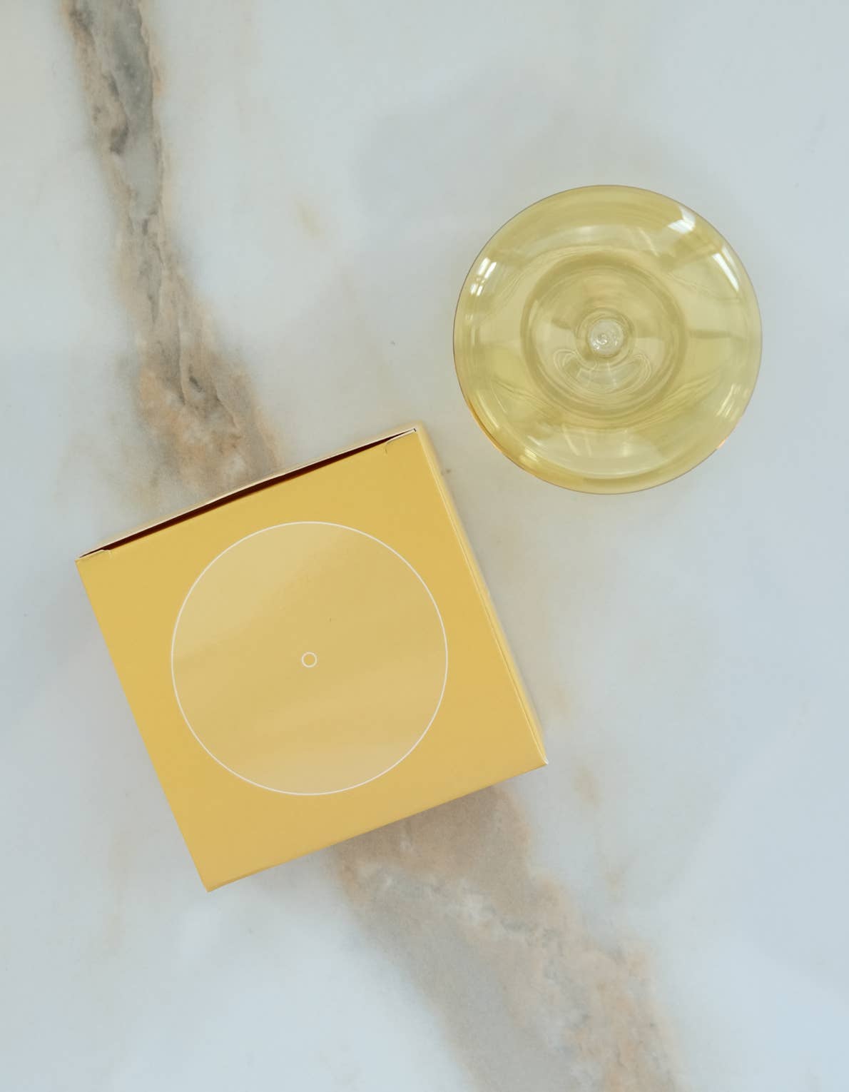 Bubble Incense Holder, Goldenrod Translucent