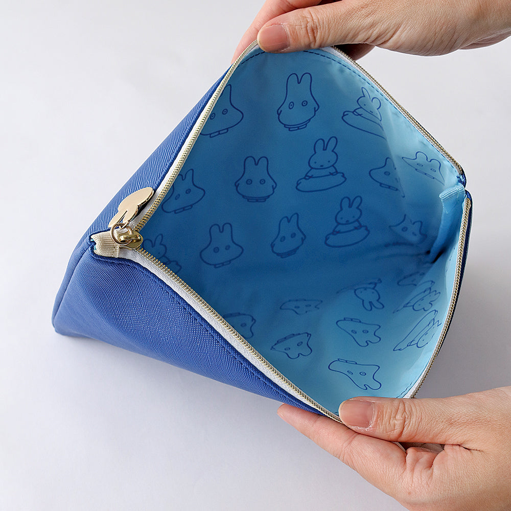 Miffy Rectangle Pouch, Blue