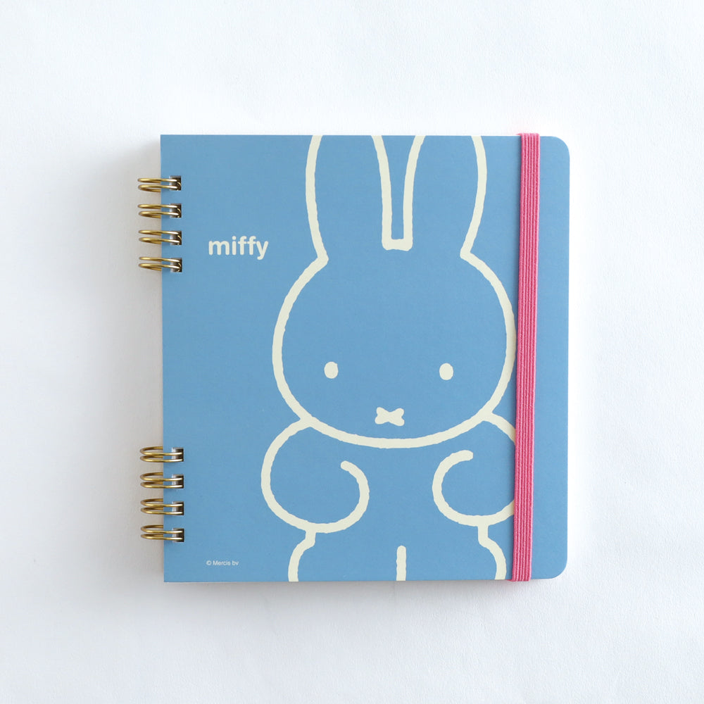 Miffy Ring Notebook, Blue