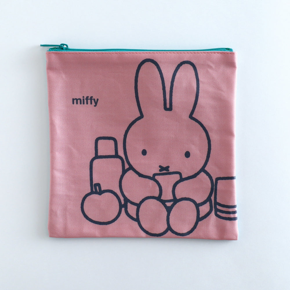 Miffy Square Pouch, Pink