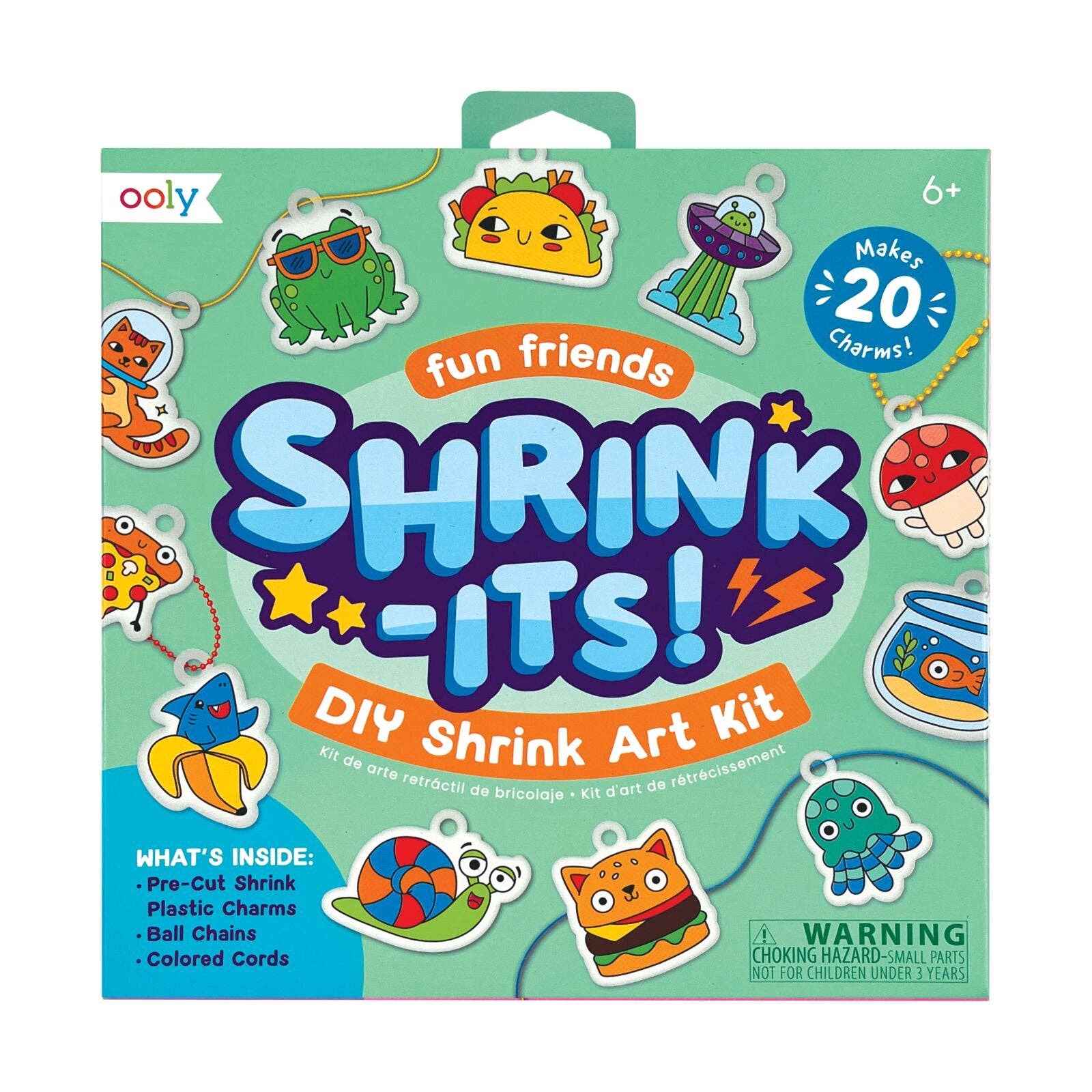 Shrink-Its! D.I.Y. Shrink Art Kit, Fun Friends