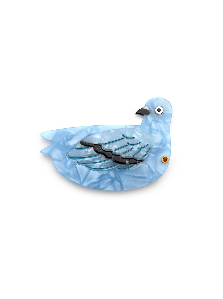 Folding Compact Mirror, Pigeon
