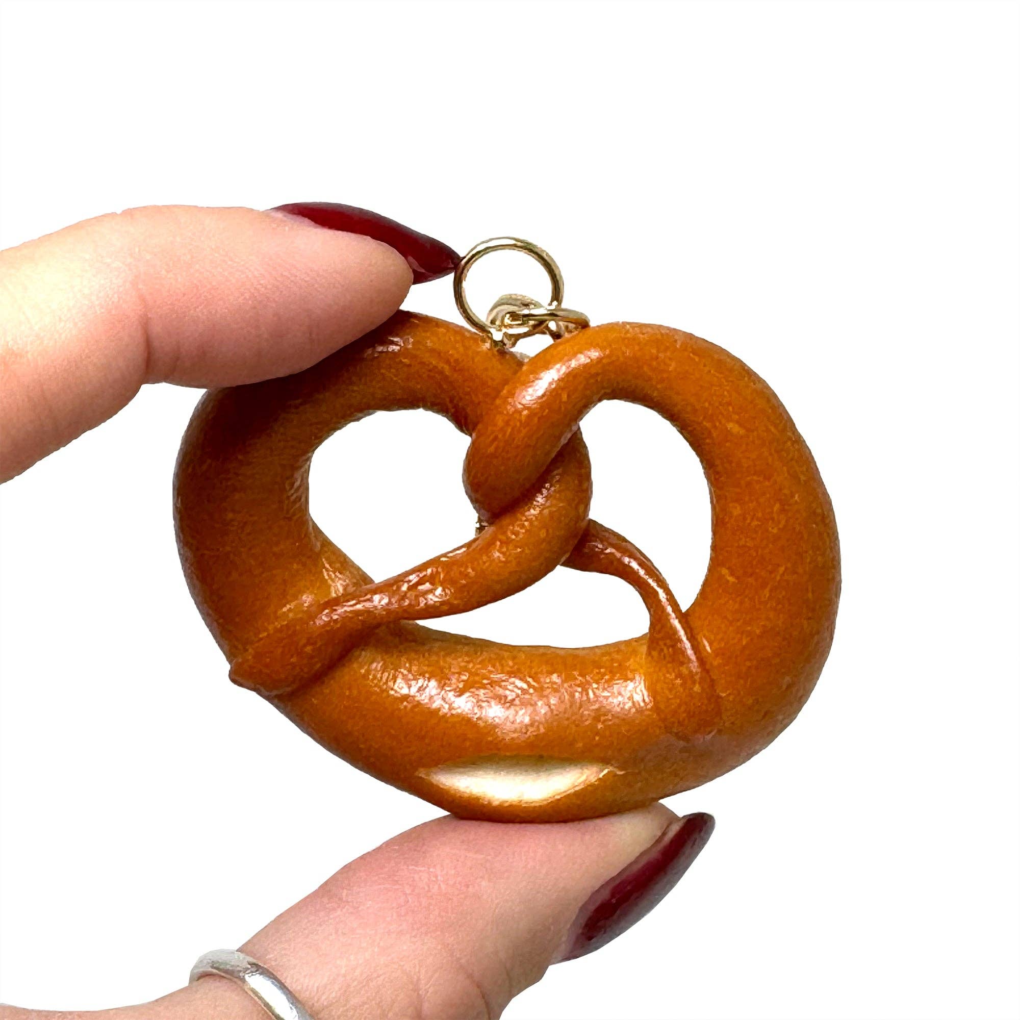 NYC Soft Pretzel Keychain