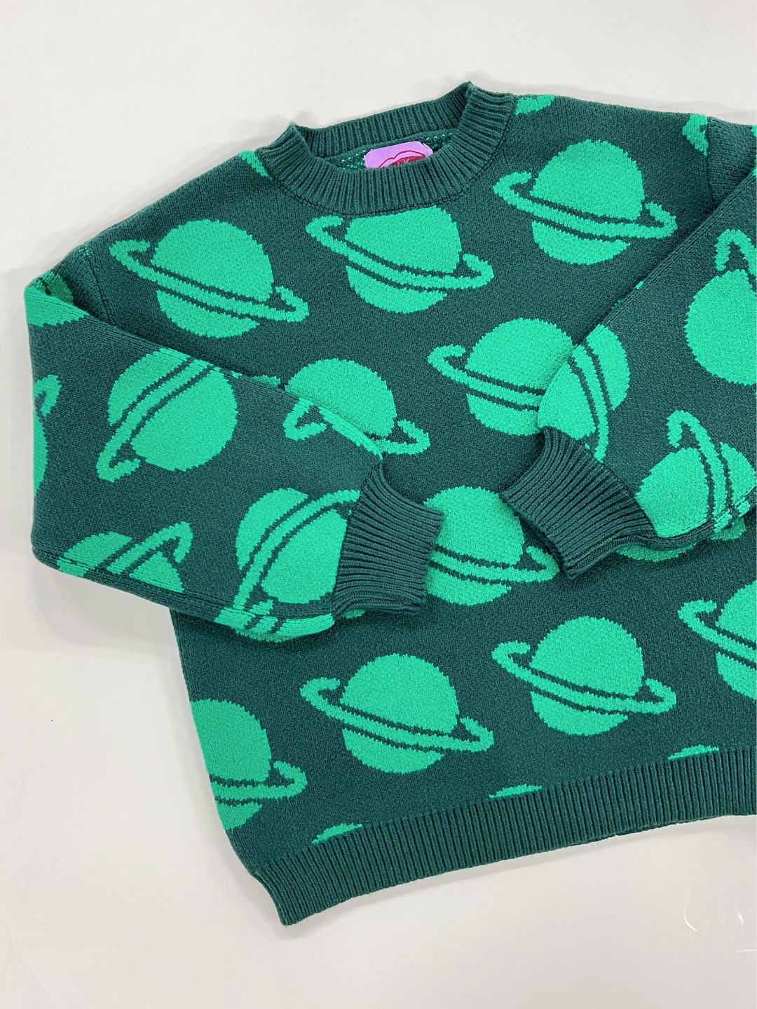 Space Camp Sweater, Green