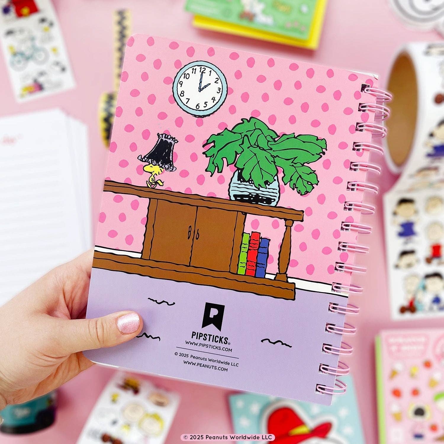 Snoopy Take It Easy Spiral Notebook