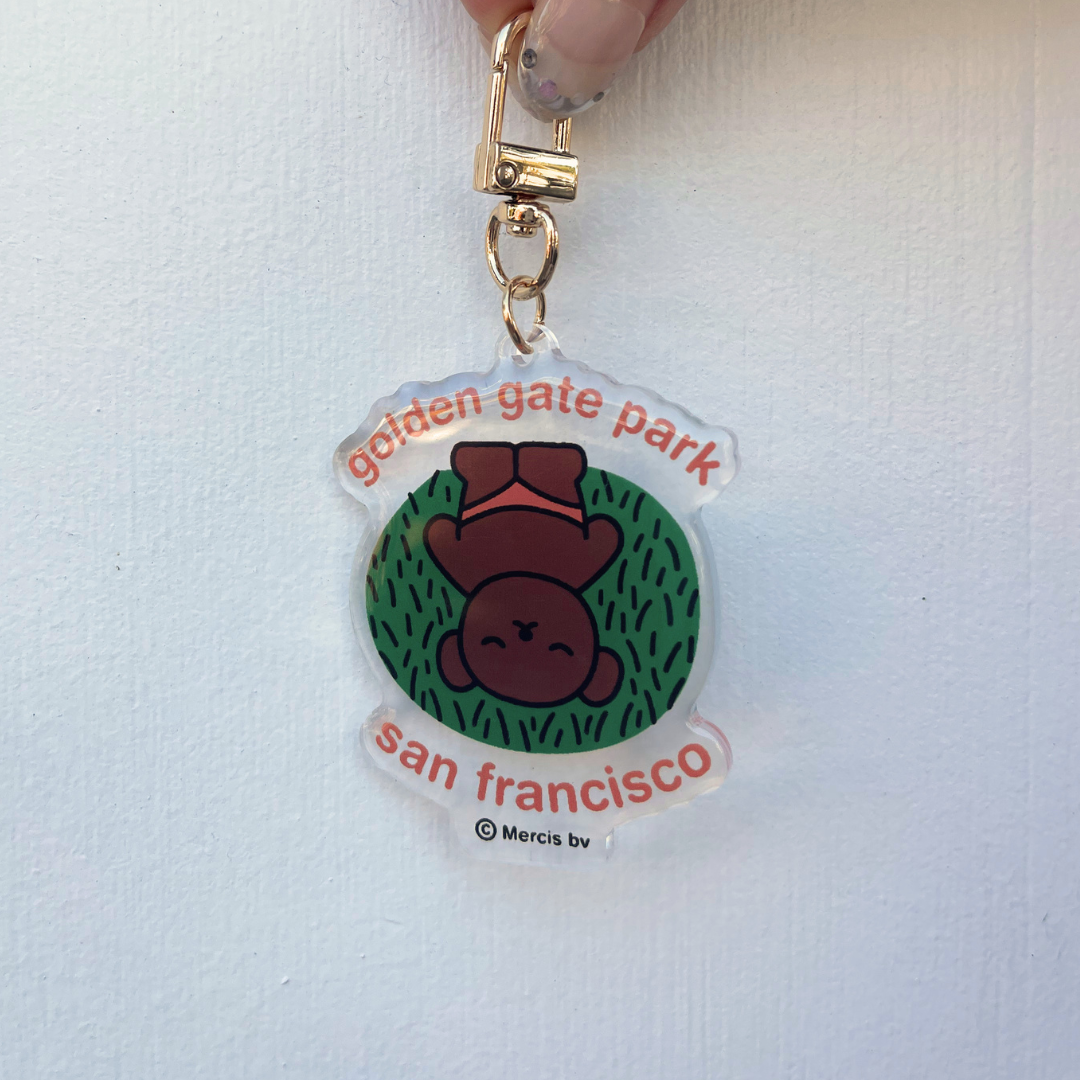Boris SF Golden Gate Park Keychain