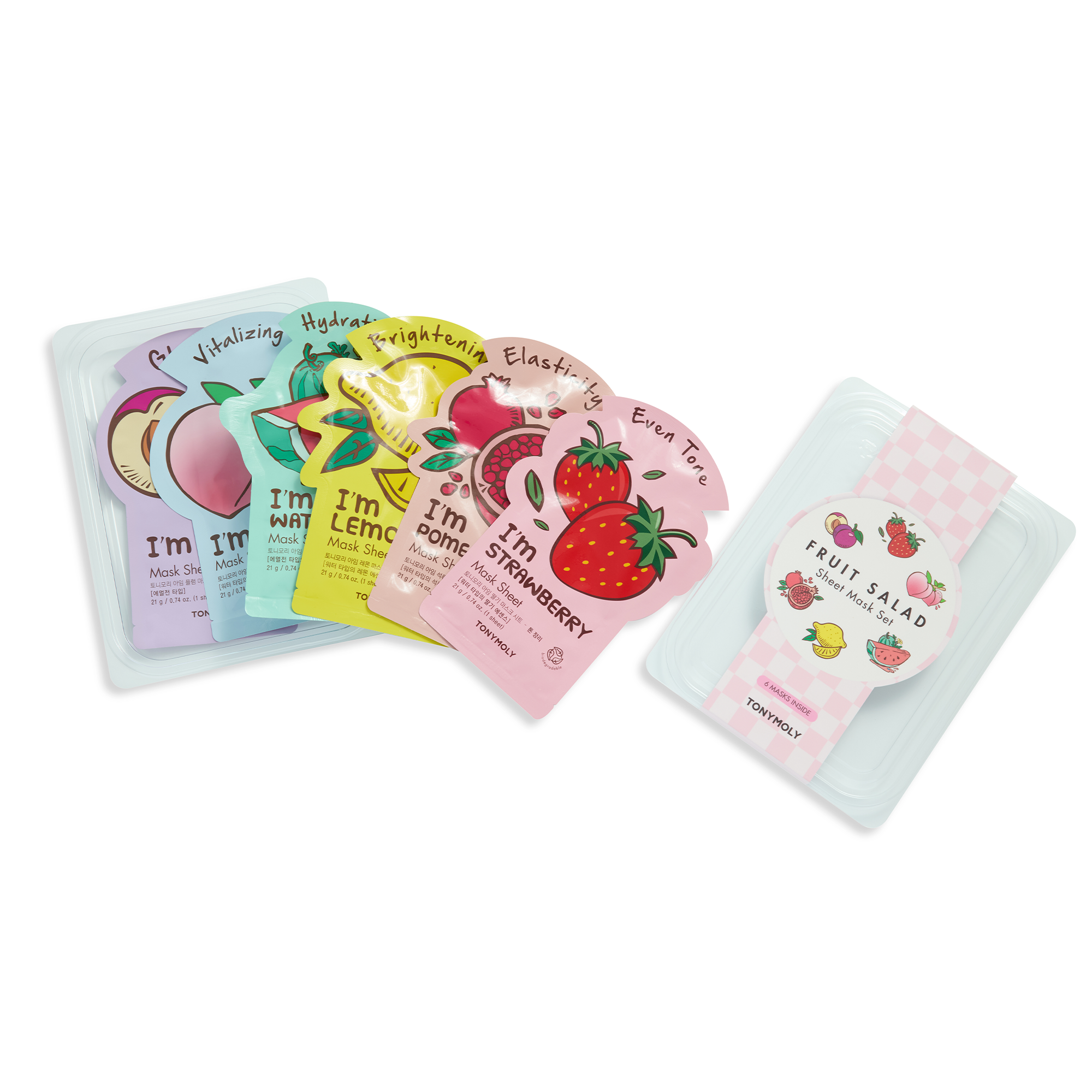 Fruit Salad Sheet Mask Set
