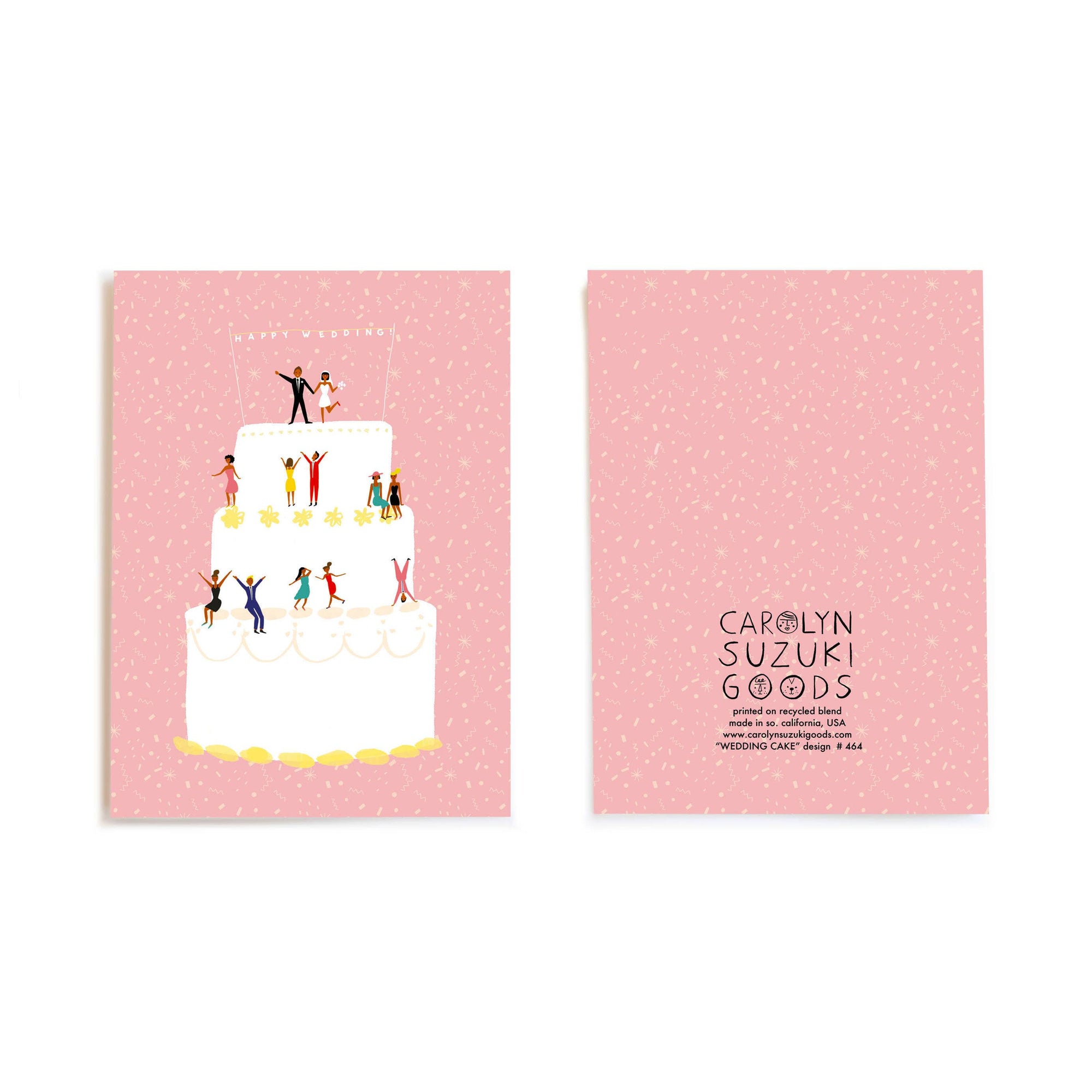 Wedding Cake Celebration Card