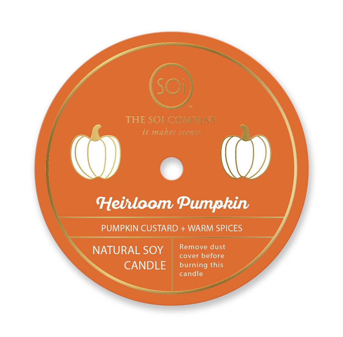 Heriloom Pumpkin, 12oz Icon Candle