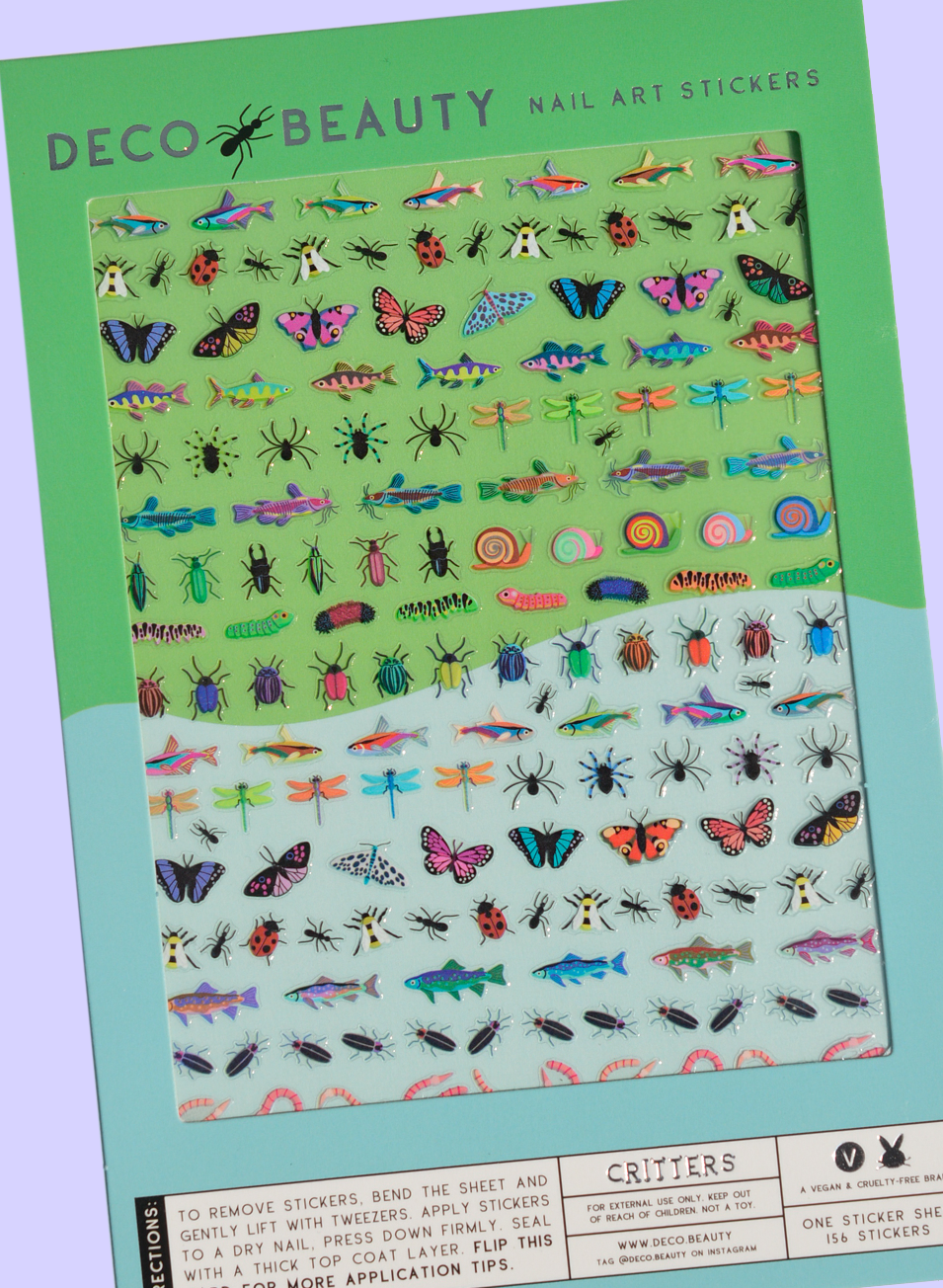 Nail Art Stickers, Critters