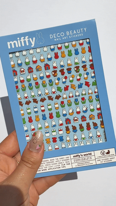 Nail Art Sticker, Miffy's World