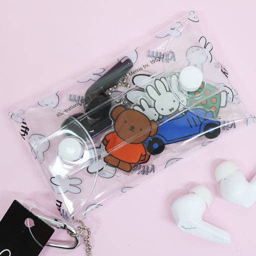 Miffy Mini Clear Mini Pouch with Charm