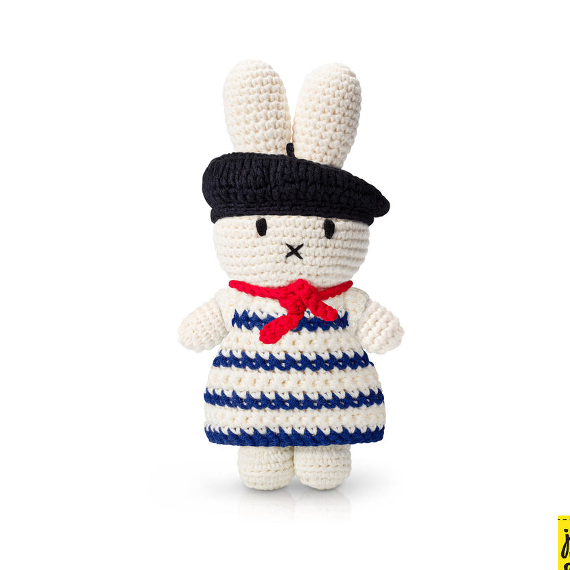 Miffy Knit Doll, French Dress
