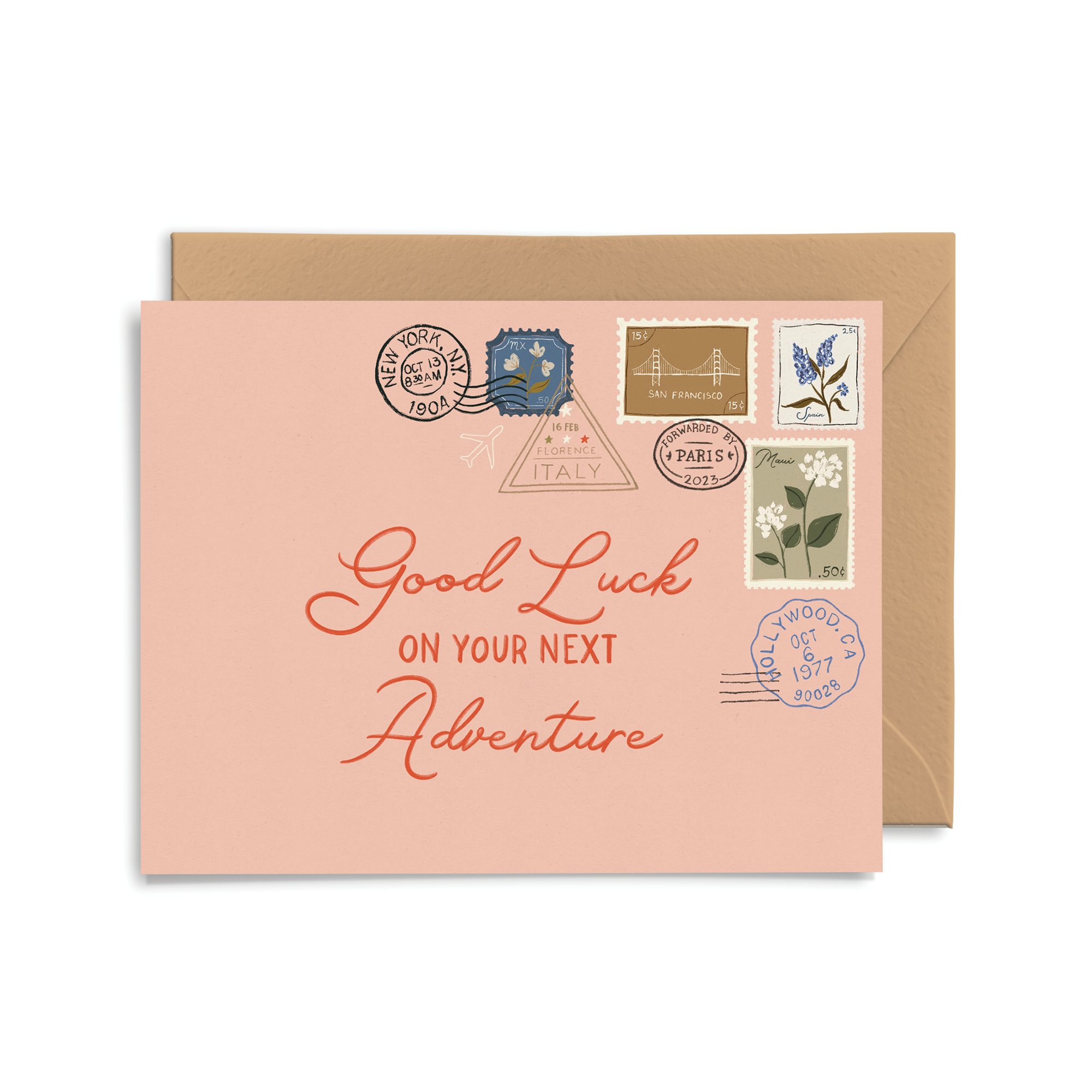 Good Luck On Your Adventure Graduation Card