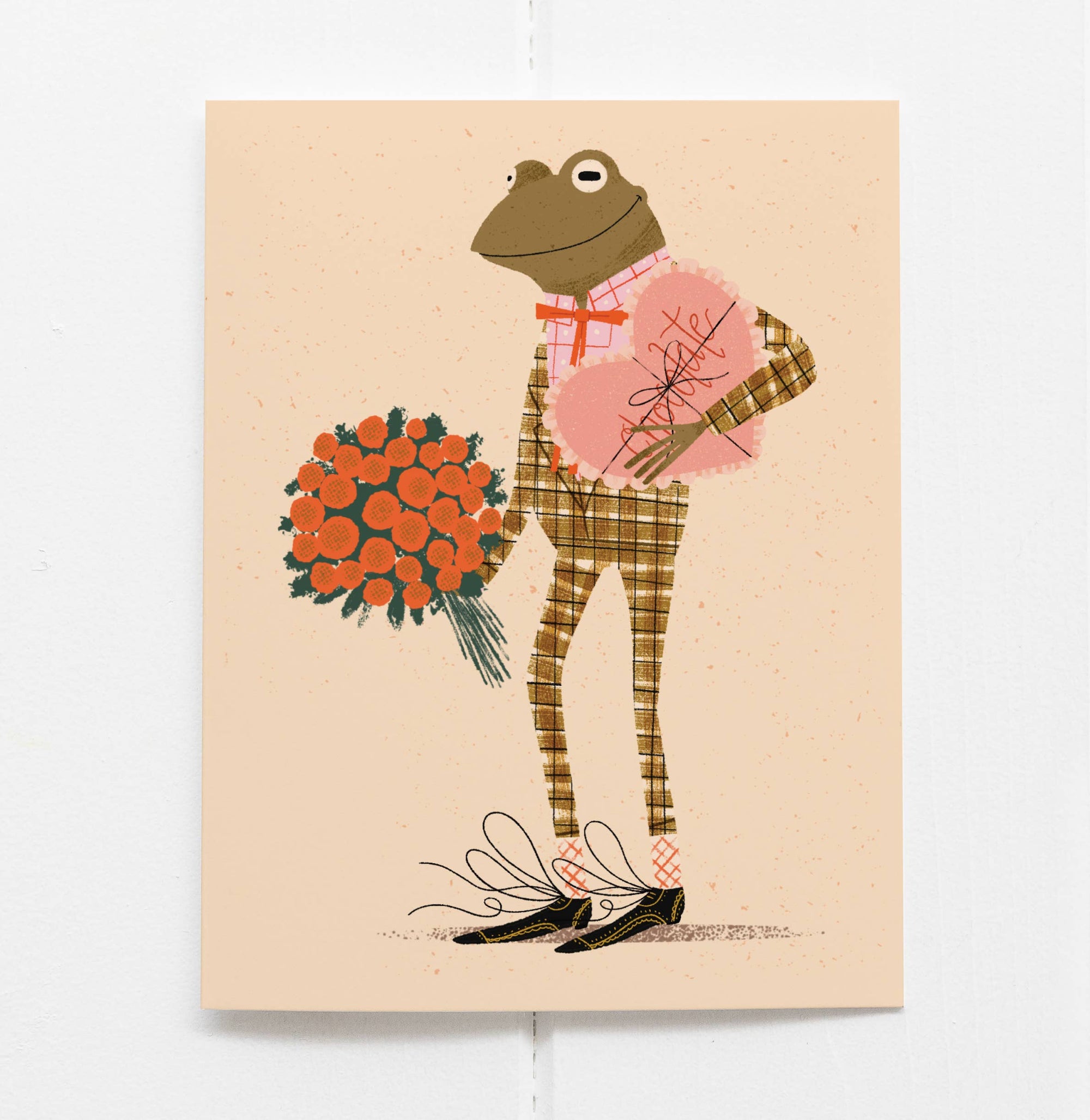 Handsome Frog Valentine