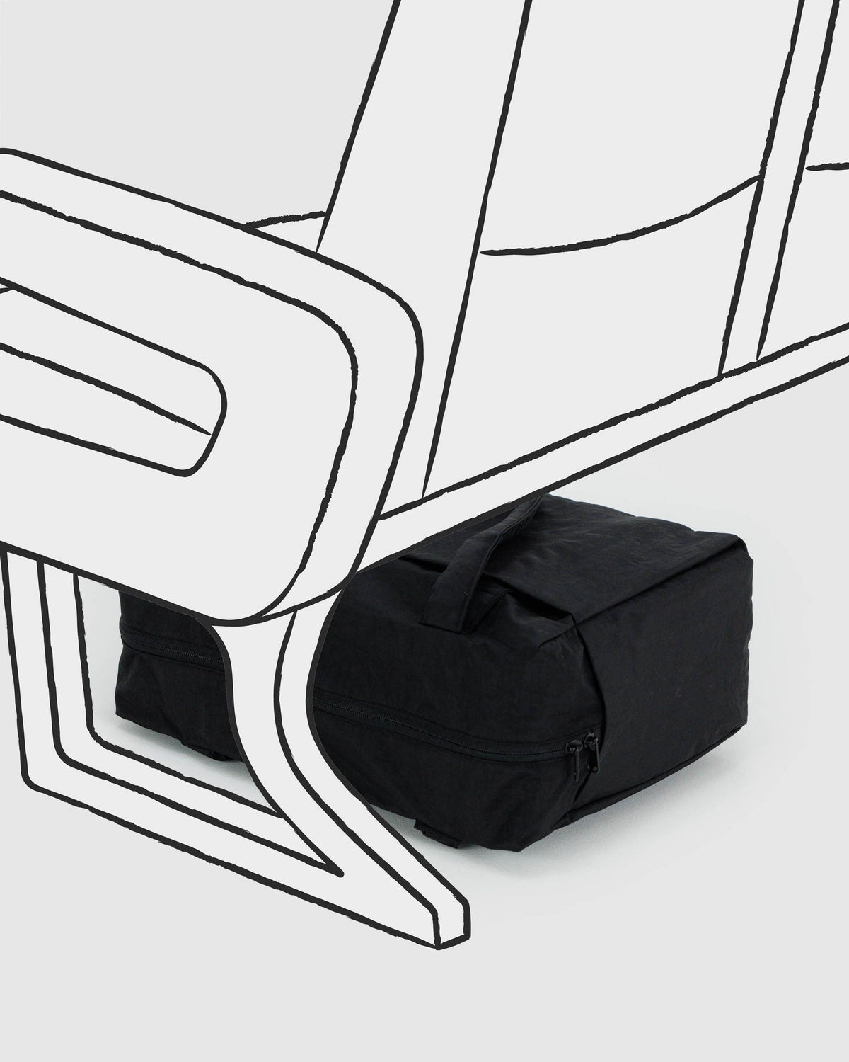 Small Cloud Carry-On, Black