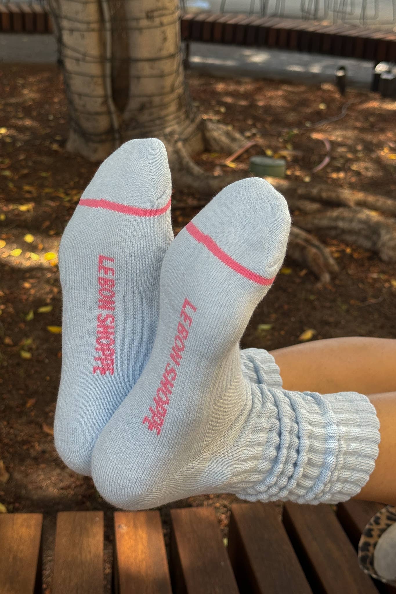 Ballet Socks, Baby Blue