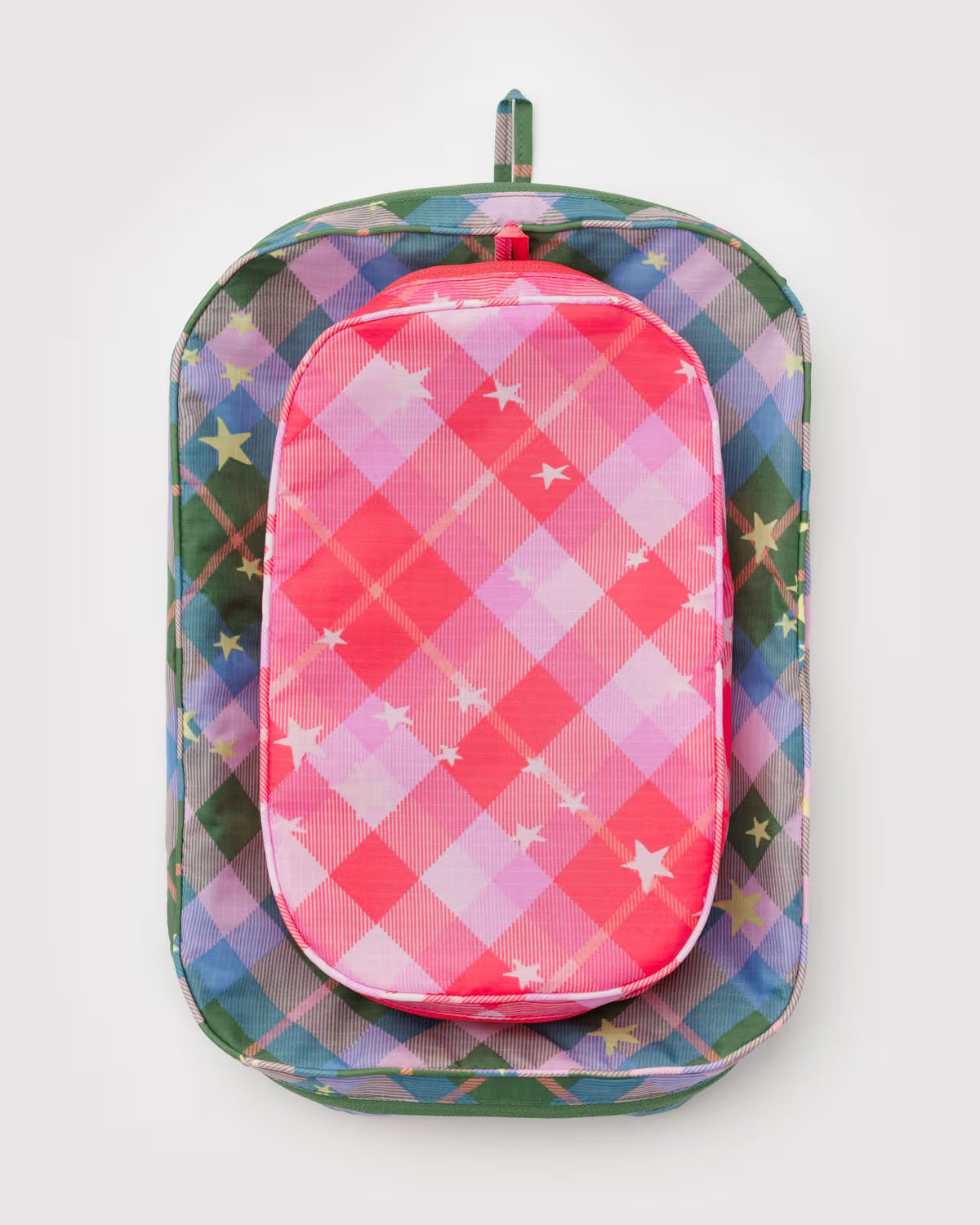 Packing Cube Set, Star Plaid