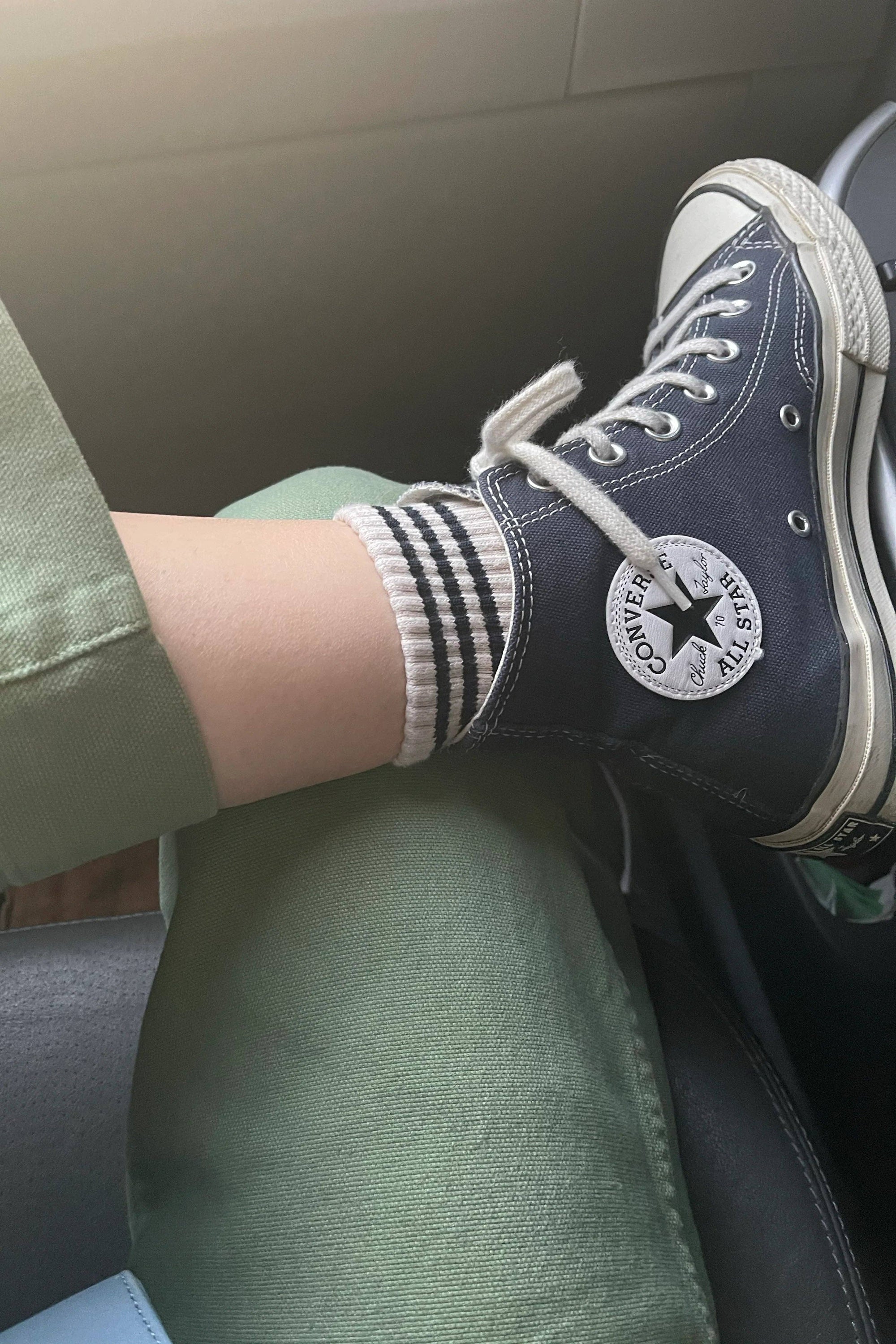 Girlfriend Socks, Navy