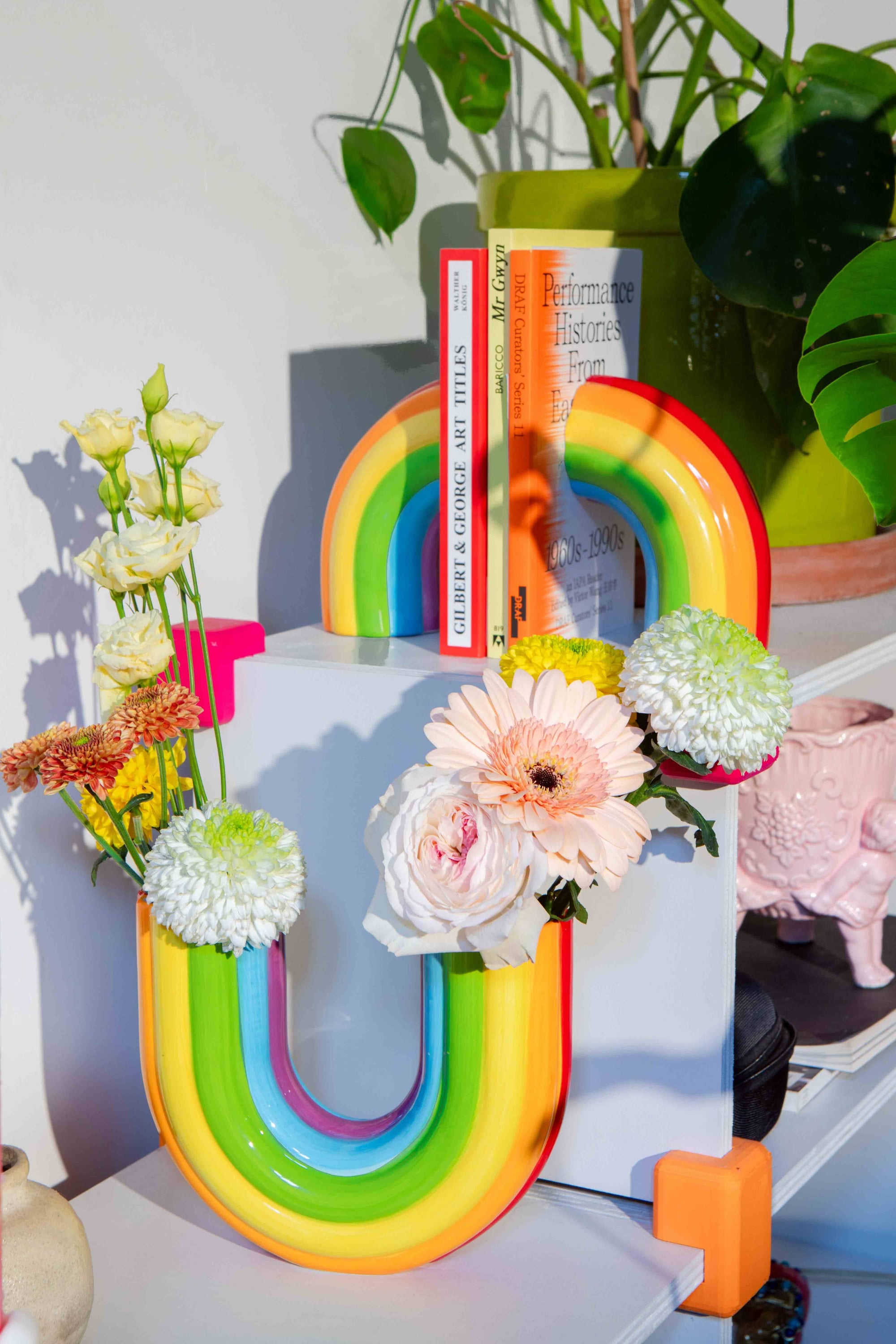 Rainbow Bookends