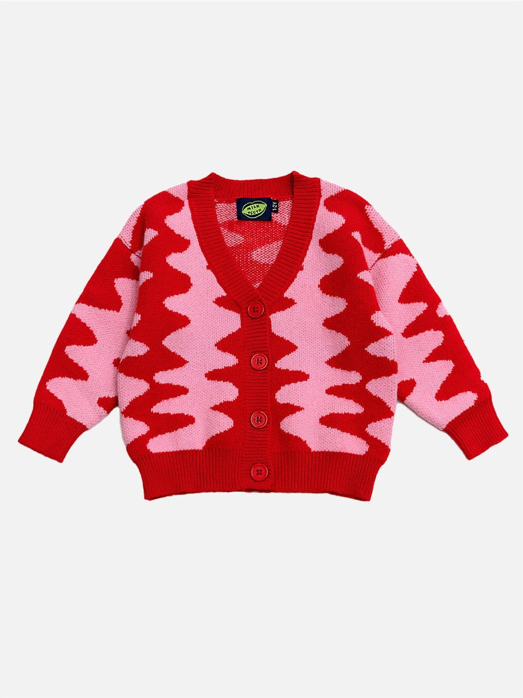 Wavelength Cardigan, Scarlet
