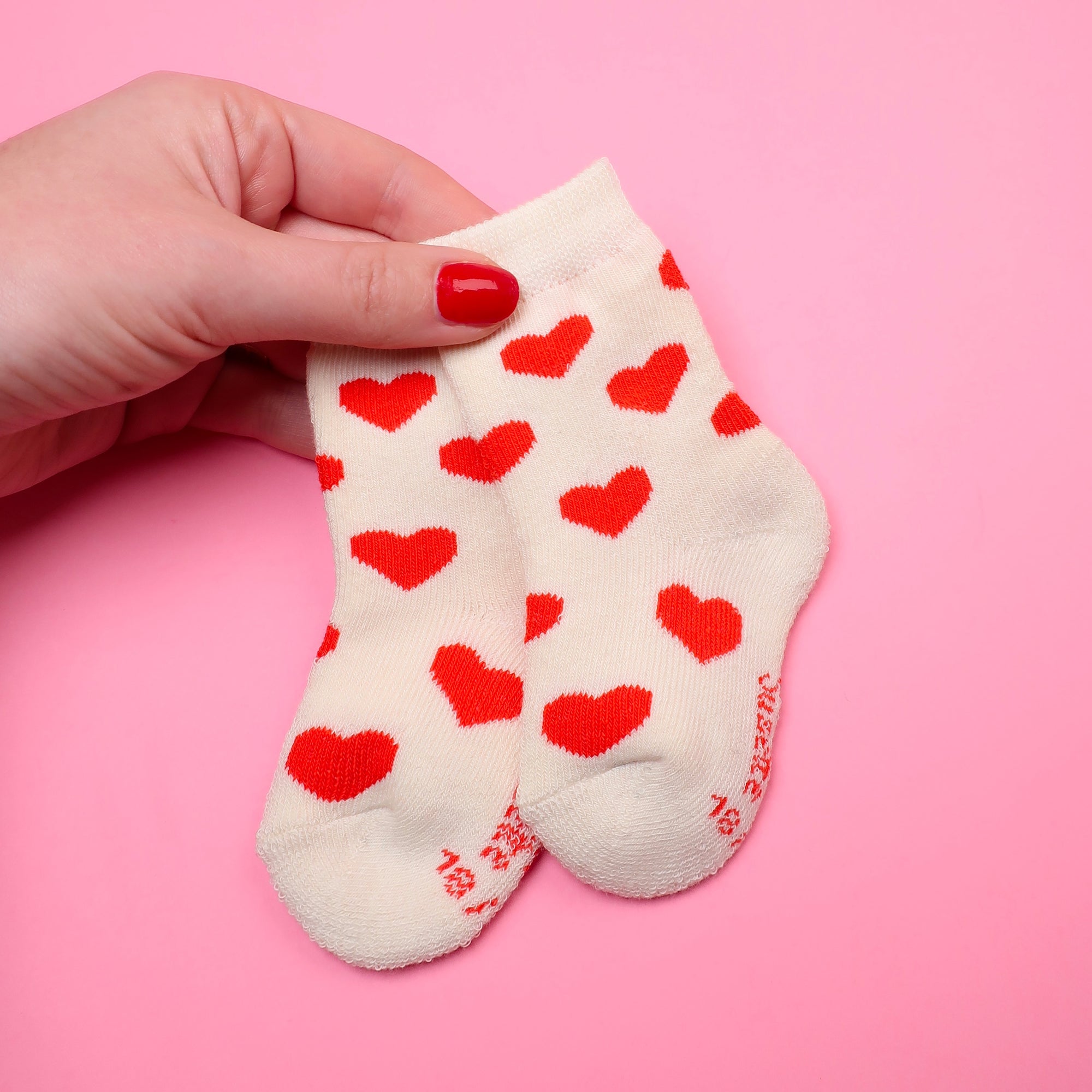 Heart Baby Socks