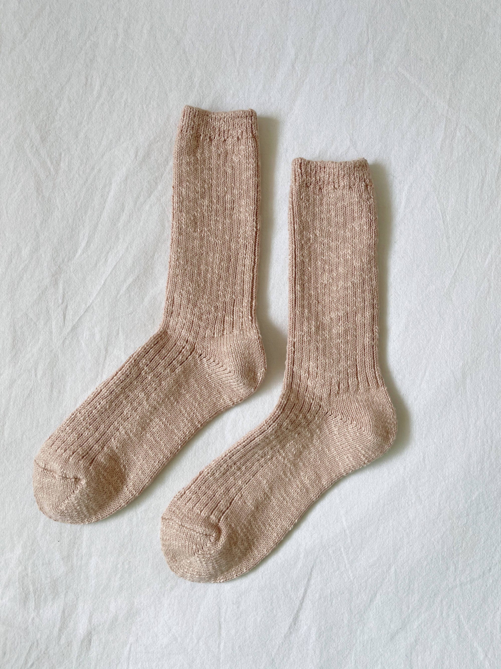 Cottage Socks, Oatmeal