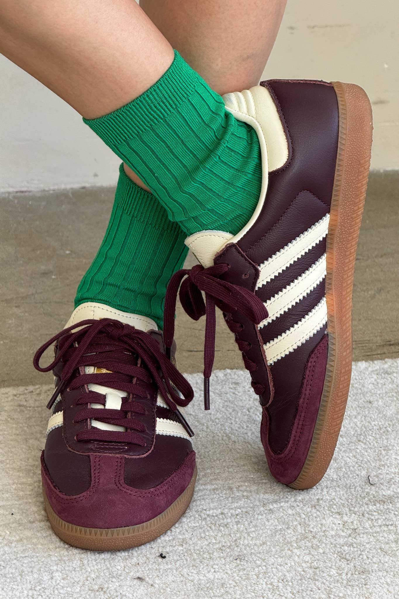Her Socks, Kelly Green