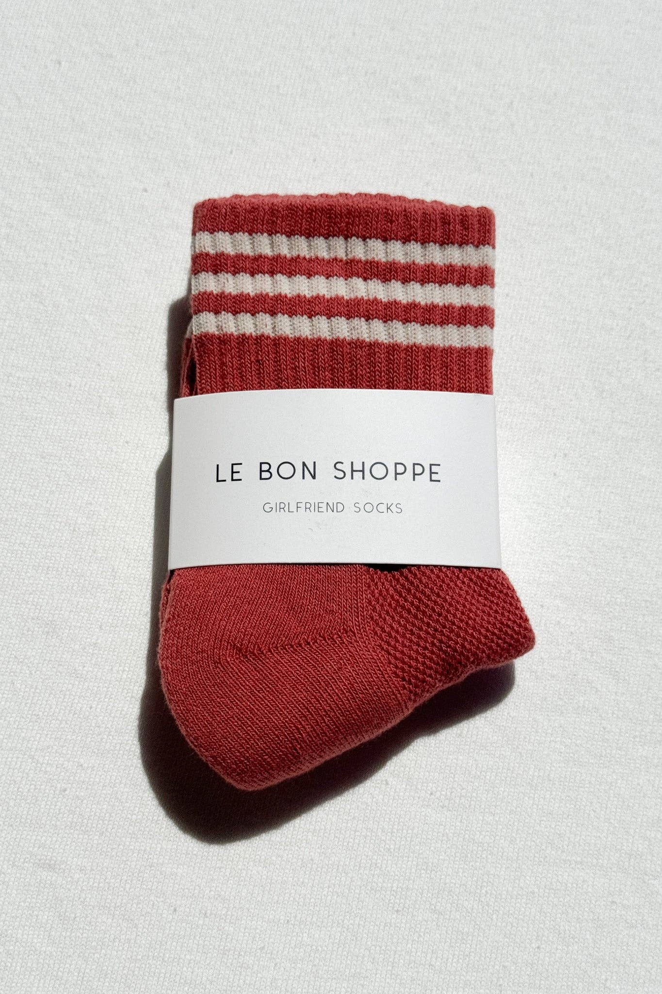 Girlfriend Socks, Bright Grey