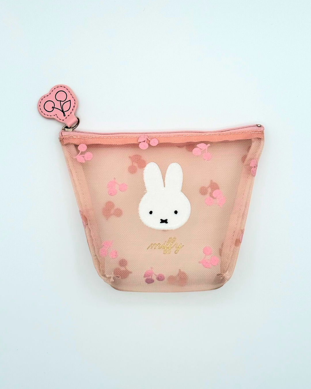 Miffy Mesh Boat Pouch, Cherry