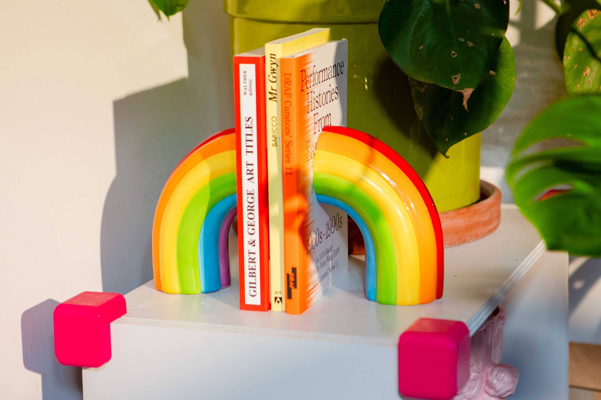 Rainbow Bookends