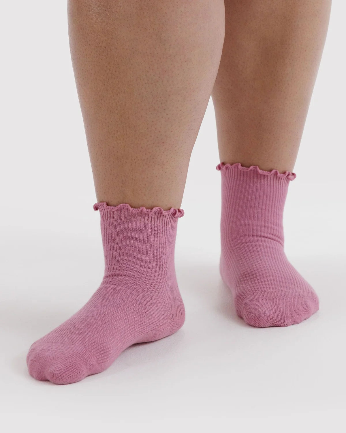 Lettuce Edge Sock Set of 2, Wild Plum & Cherry