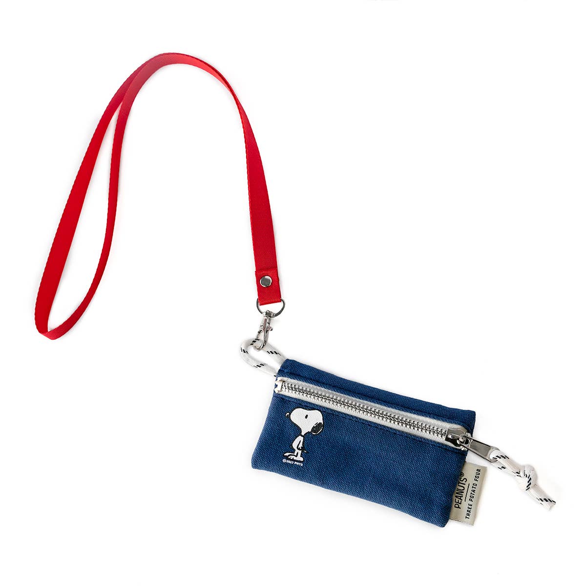 Snoopy Lanyard Zip Wallet