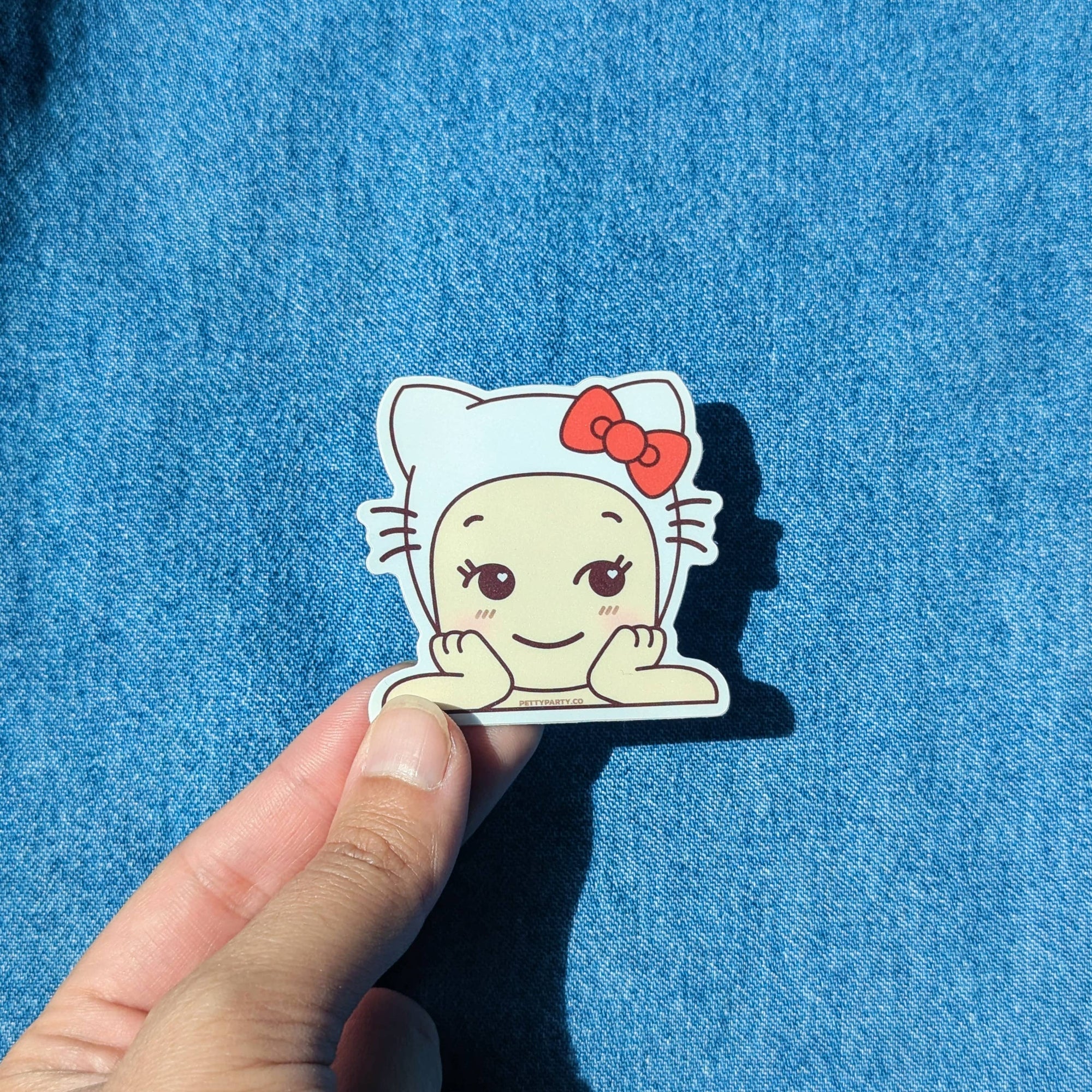 Hello Kitty Baby Peeker Vinyl Sticker