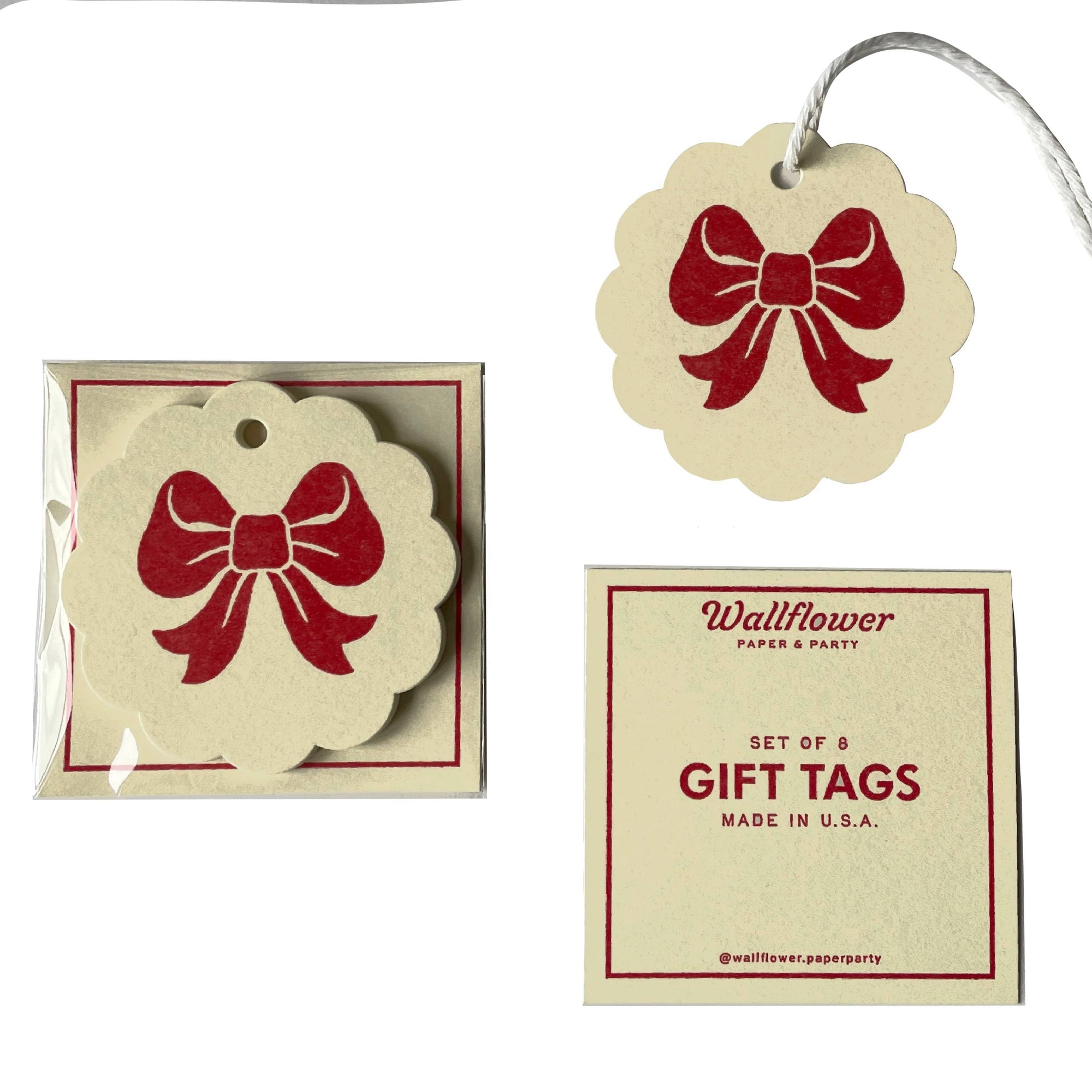 Bow Gift Tag