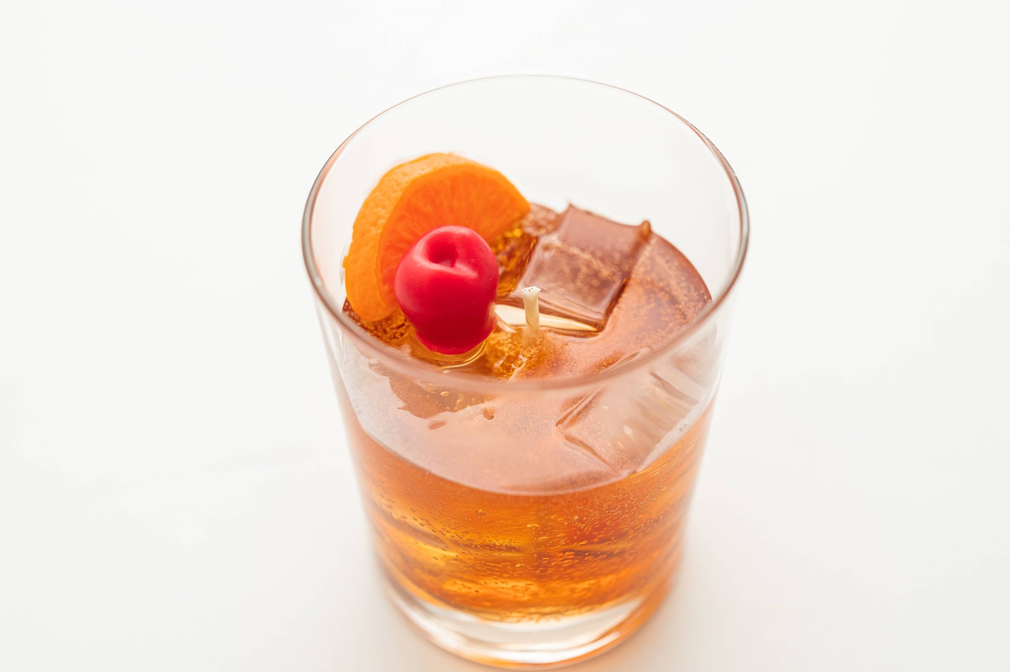 Old Fashioned Cocktail Candle