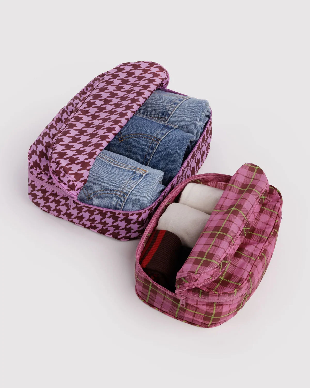 Packing Cube Set, Check Mix