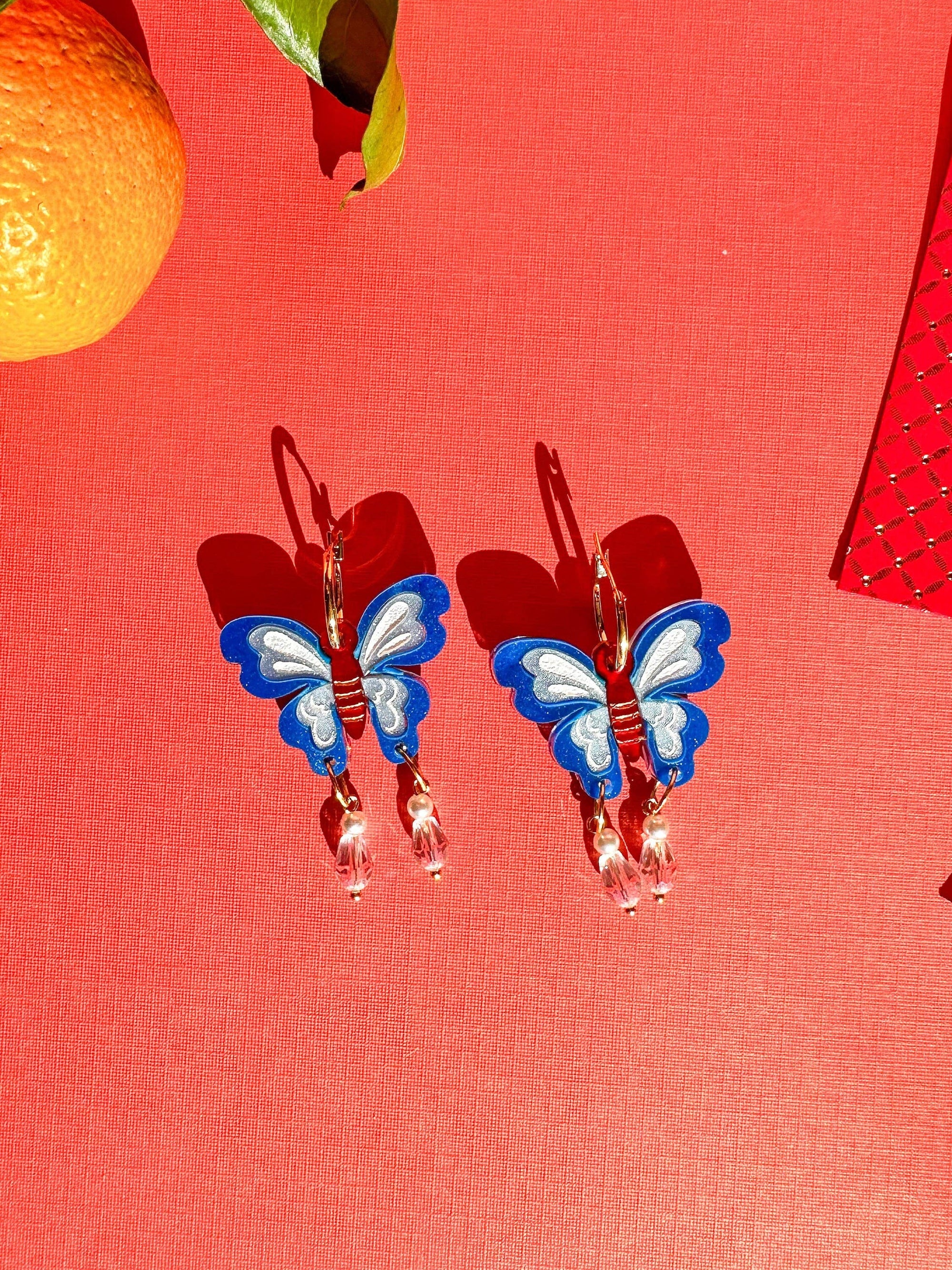 Oriental Butterfly Earrings