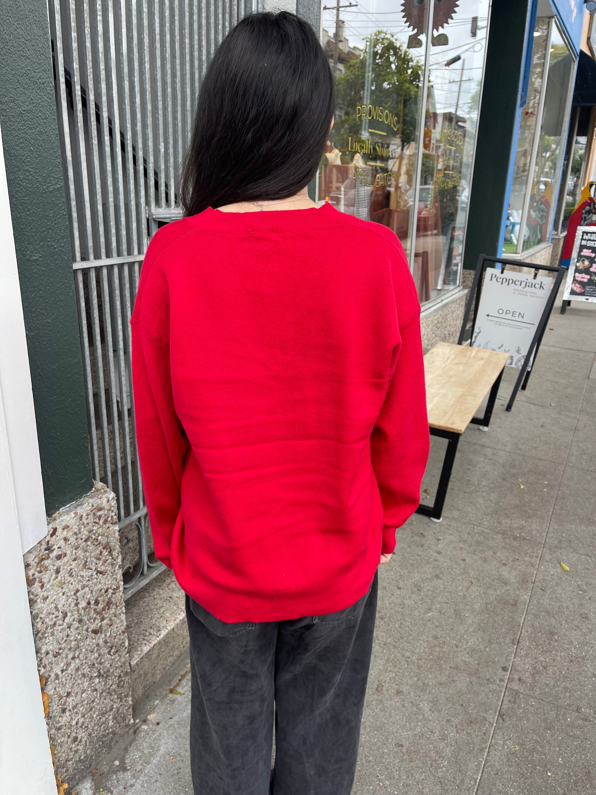 Flower Jumper, Red