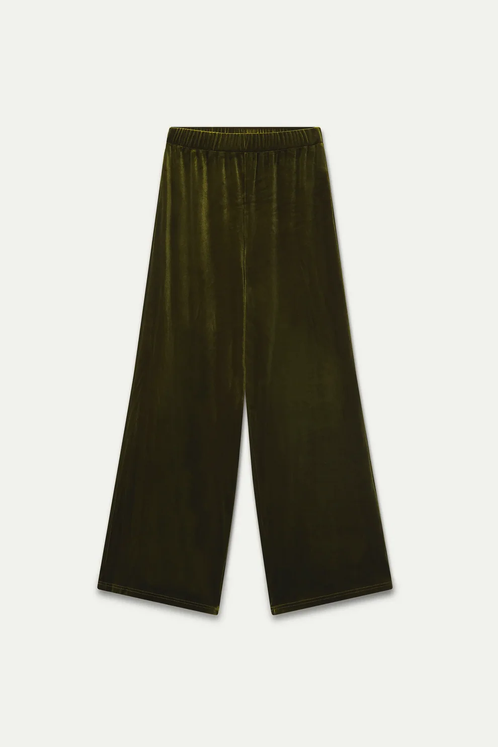 Velvet Trousers, Dark Green