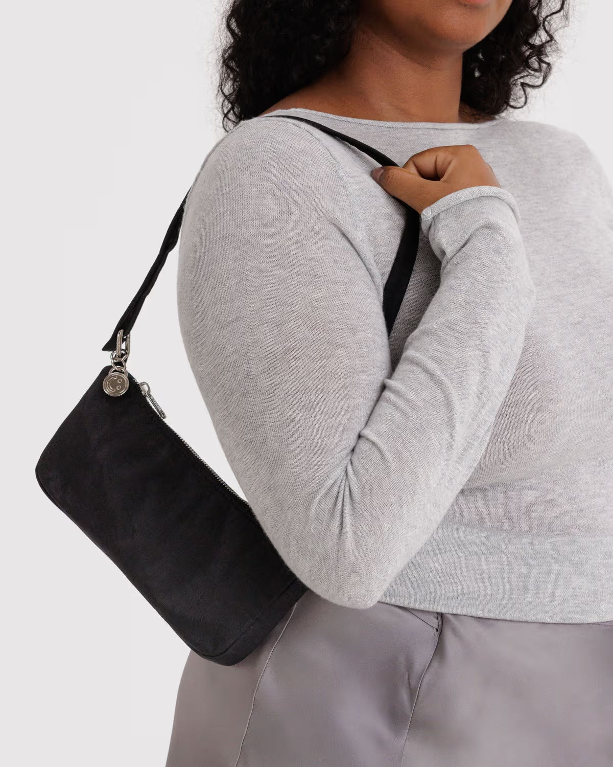 Nylon Pochette, Black